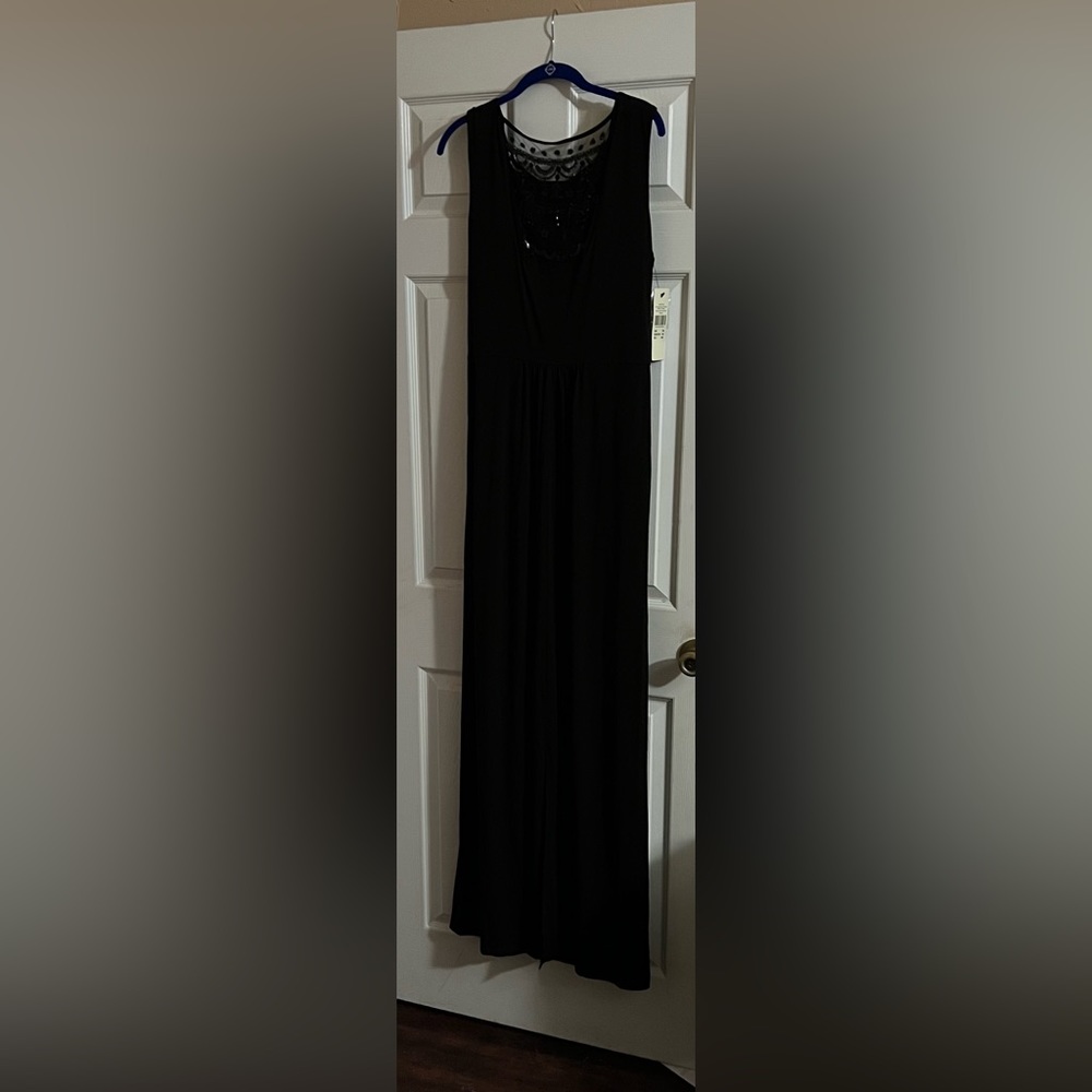 Long Tall Sally Embellished Back Maxi Dress NWT size 12 Tall